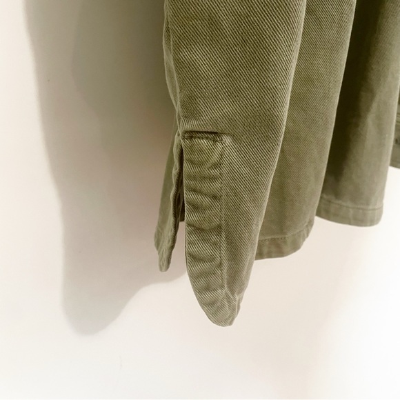 GAP Olive Green Shirt Jacket L - Picture 3 of 7